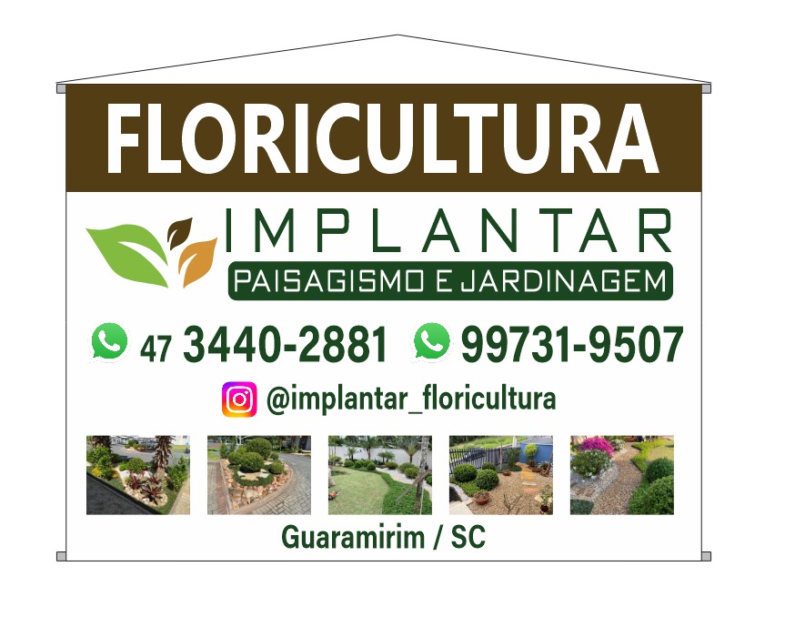 Floricultura implantar paisagismo